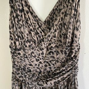 Guess leopard print mini dress size small